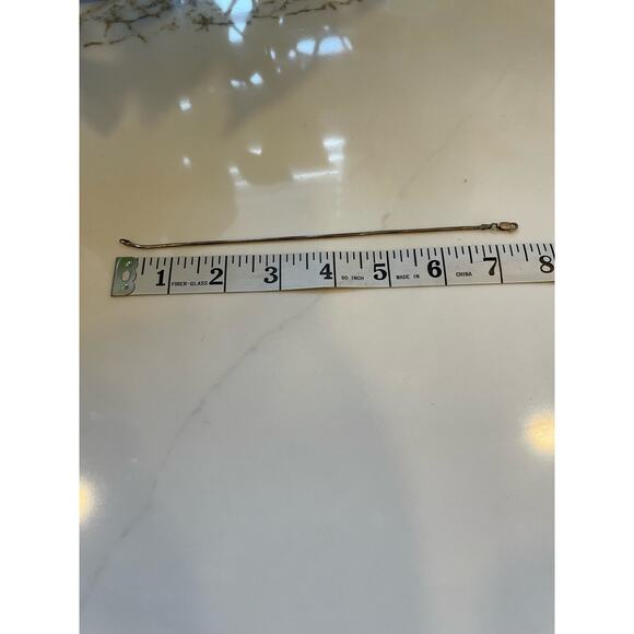 STERLING SILVER Simple Bracelet Made in Italy - Picture 3 of 3